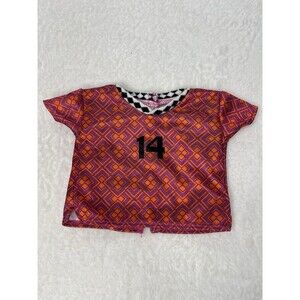 American Girl Doll Just Like You Red SOCCER Shirt Only - 2001